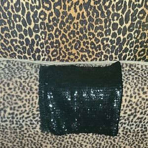 Black Sequin Yube Top